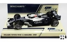 1/43 Williams F1 FW30 2008 Diecast Model Navy/White