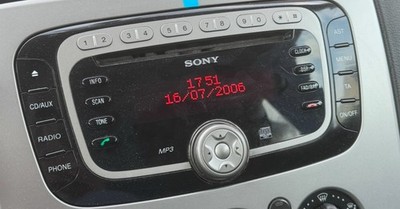 FORD FOCUS II MK2  Radio mit Code Autoradio Sony MP3 DAB 8M5T-18C939-LD 6000CD