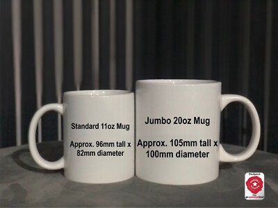 Personalised Jumbo 20oz Coffee Mug Custom Name Extra Large Photo Mug Tea Cup  | eBay