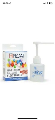ULTRA HI-FLOAT TRATMENT & PUMP - MAKES LATEX BALLOONS FLOAT 25 TIMES ...