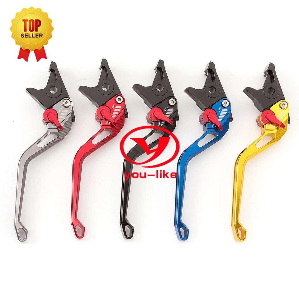 Para Suzuki GSXR600 GSXR750 1997-2003 CNC 3D Rombo Palancas de embrague de freno Ajustables Foto 3 de 4