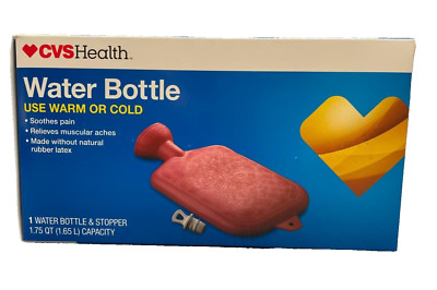 Case of 12 x Hot Warm or Cold Water Bottle Made Without Natural Latex Rubber