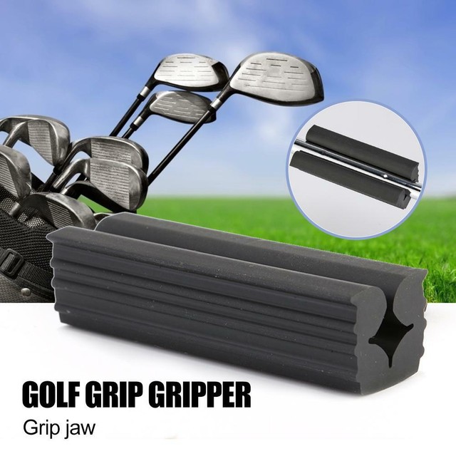 Golf Grip Regripping Kit Golf Clubs Grip Tapes Strips Rubber Vise Clamp