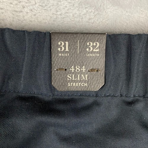 J Crew Pants Mens 31x32 Cargo Tech Pant 484 Slim Straight Stretch Black - 第 8/15 張圖片