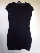 Brand New Zara Classic Little Black Dress. Cap Sleeves, Size L (UK10/12)