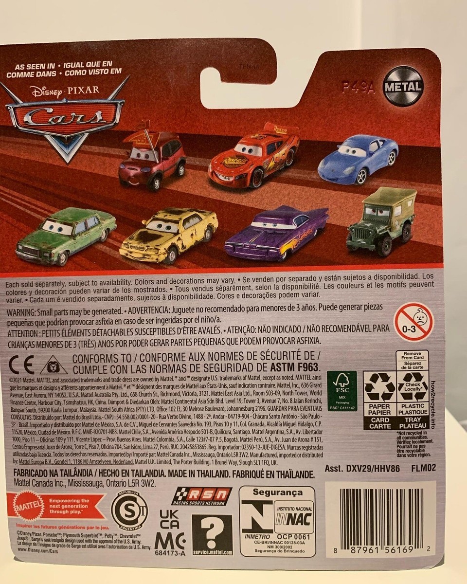 Cavernedesjouets Car Set For Cars Strip Weathers Allias The King