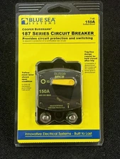 Blue Sea 7148  187 - Series Thermal Circuit Breaker  -  150Amp **NEW**