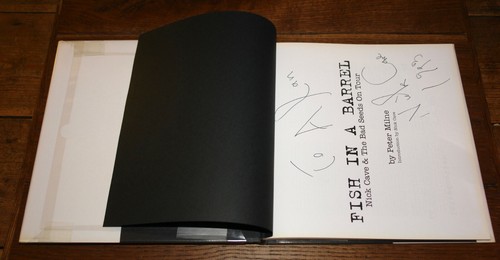 NICK CAVE ~ FISH IN A BARREL ~ HAND SIGNED FIRST EDITION HARDBACK BOOK 1993 - Picture 2 of 5