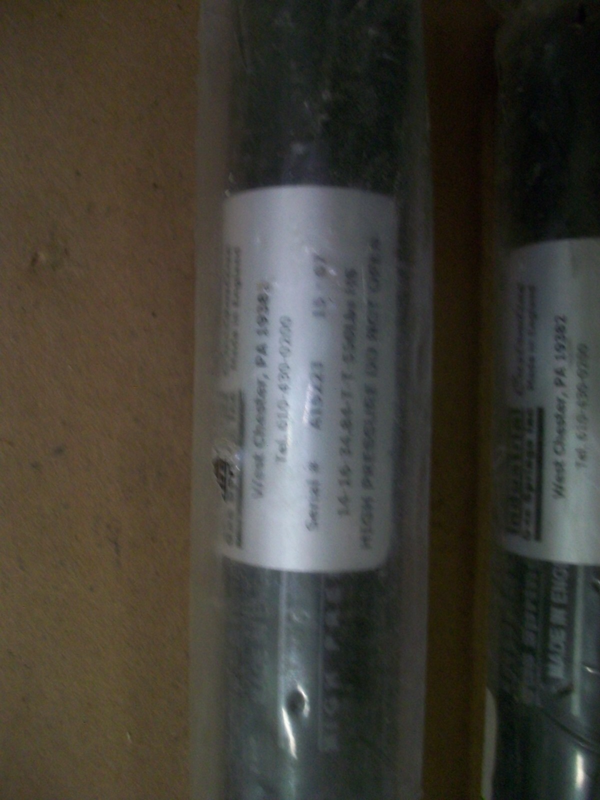 2PC Customline Industrial Gas Spring Cylinder 141634.84TT550 LBS