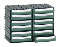 Cassettiera modulare porta minuteria - modello B con 12 cassetti