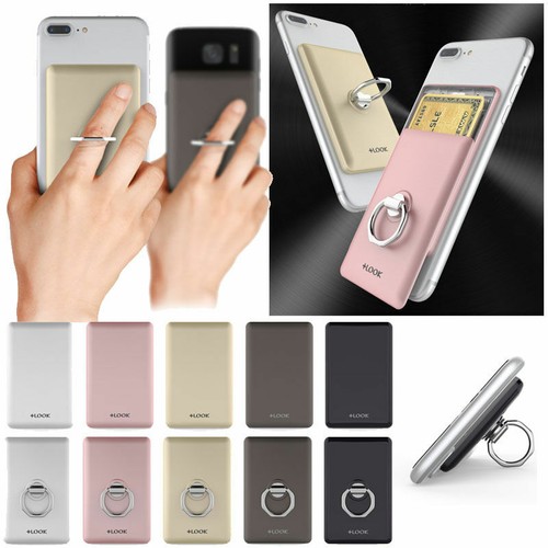 Card Ring and Holder for Smart Phone and Device /Finger Ring/ Samsung LG iPhone - 第 1/17 張圖片