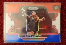 🔥2022 Panini Prizm WWE - Dave Mastiff #21 - Red White and Blue Prizm🔥