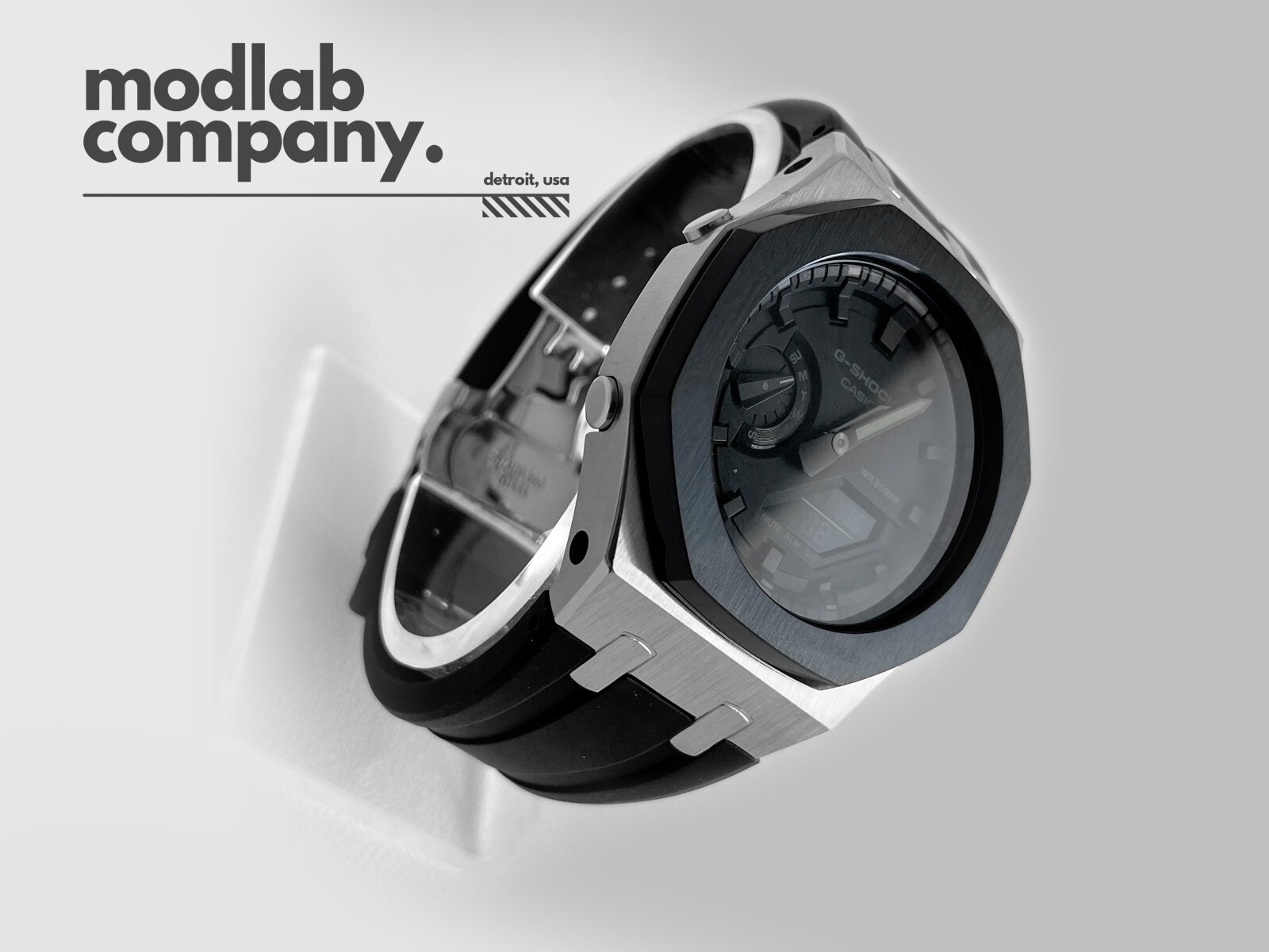 NUEVO 2024 MLC [Serie Clásica] casioak - Plata/Negro Regalo para Hombre