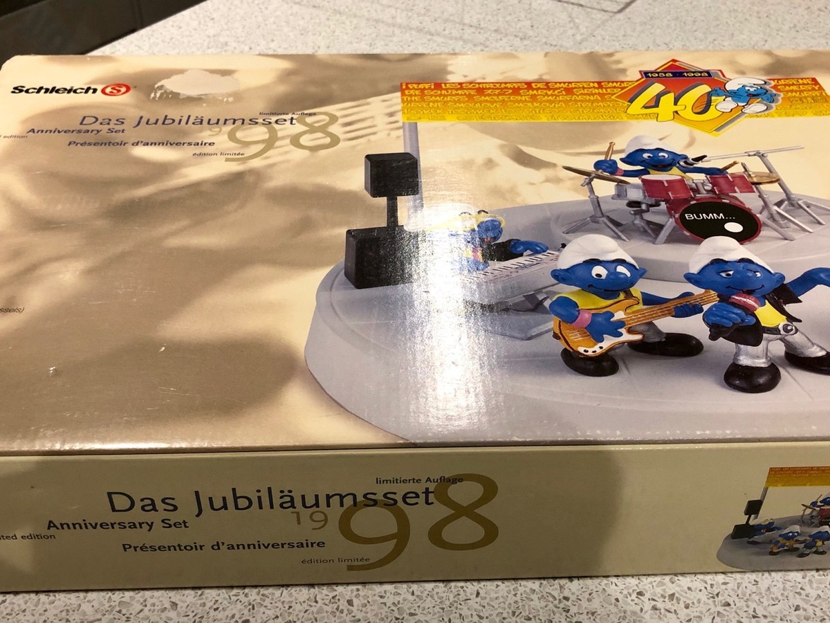 アメコミ SCHLEICH SMURFS 40TH ANNIVERSARY 1998 s-l1200.jpg