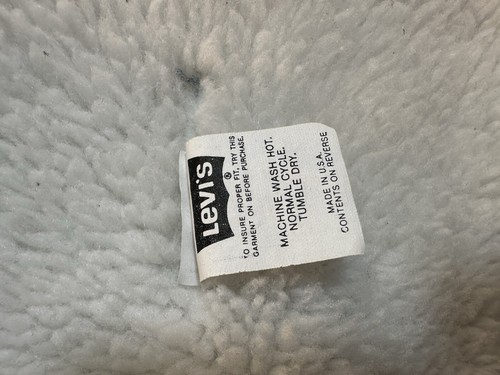 Vintage Levis Jacket Large Denim Coat Western 1981 - Picture 5 of 7