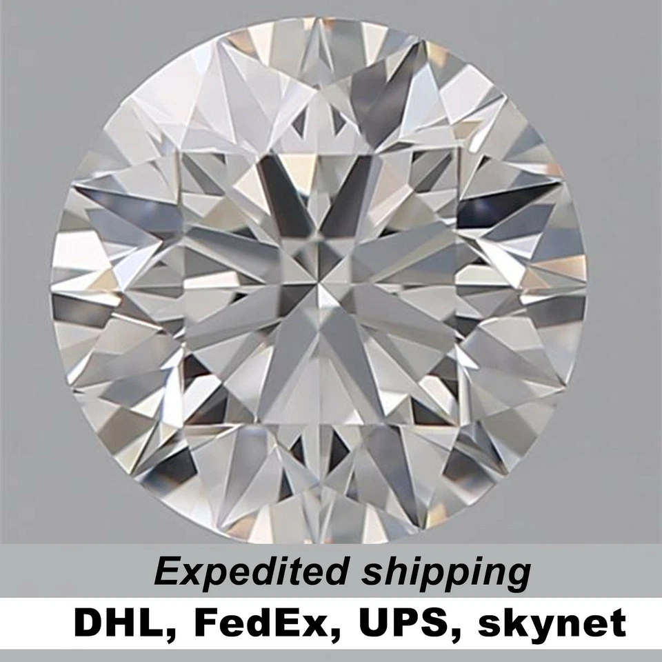 GIA CERTIFIED NATURAL DIAMOND FOR RING 0.50ct ROUND CUT D/IF CLARITY LOOSE GEM - Image 2 of 4