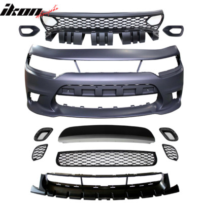 Stoßstange Satz vorne SCAT PACK/SRT8 HELLCAT Stil für Dodge Charger 2015-2021