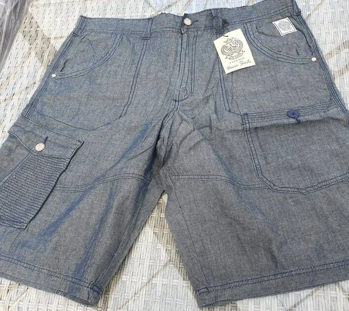 KAM JONES 2 DENIM SHORTS SALE 40