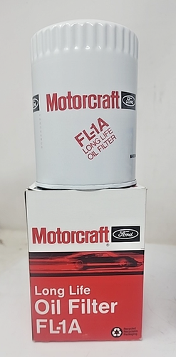 Ford Motorcraft Oil Change pack paperboard holder 6 pack with filter FL-1 Gold - Picture 10 of 12