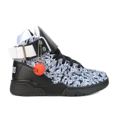 Patrick Ewing 33 HI x Waylon Jennings Black/White Basketball Shoes
