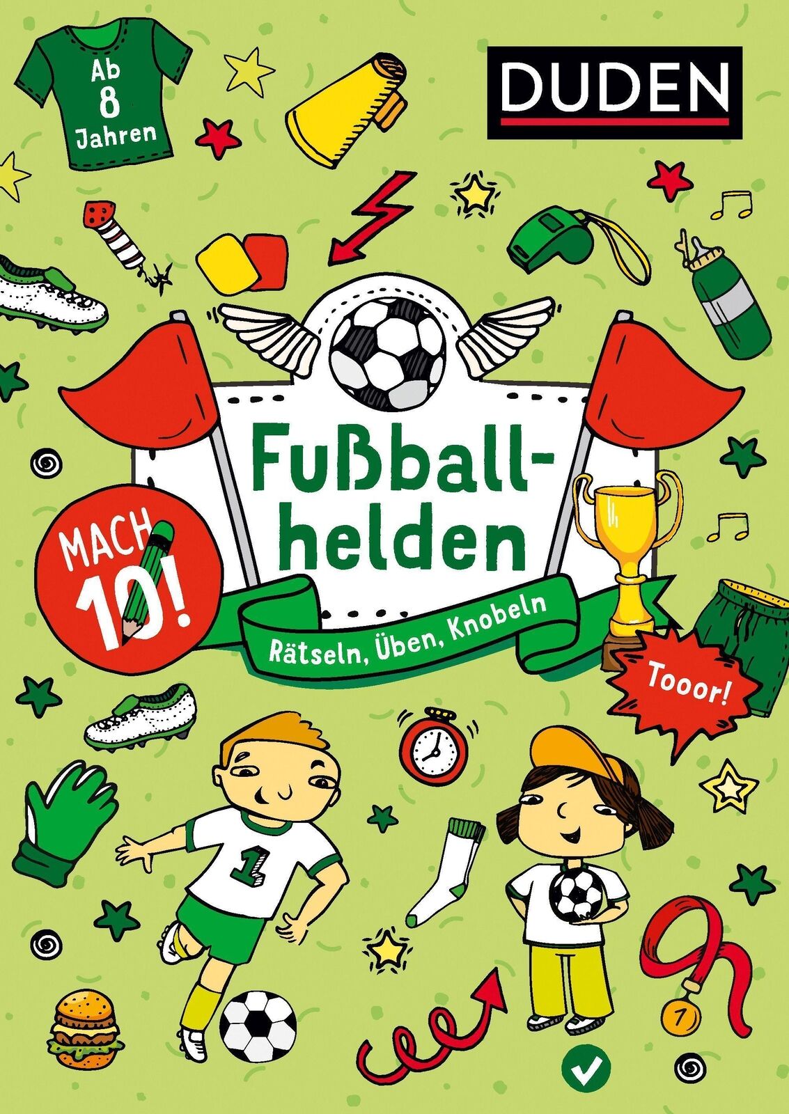 Thumbnail - Kristina Offermann | Mach 10 Fußballhelden - Ab 8 Jahren | Taschenbuch