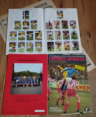 Album AGE/NOPANINI FOOTBALL EN MATCH 1972/73 (environ 80 albums disponibles....) - Photo 1/2