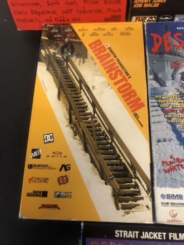 VHS LOT: Vintage Snowboard Mack Dawg Forum DC Burton TWS Transworld - Foto 5 di 14