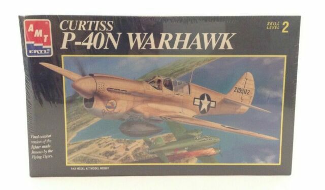Amt 8631778 Curtiss P 40n Warhawk Kit By 1 48 For Sale Online Ebay