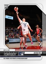 2024 PANINI INSTANT WNBA #9 ALISSA PILI - PRESEASON DEBUT