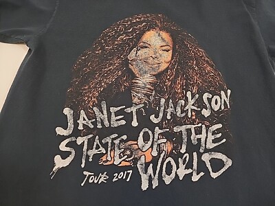 Janet Jackson Tシャツ 2017 バンドT ミュージック 洋楽 janet jackson ジャネットジャクソン 2017 ツアー tシャツ - メルカリ