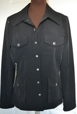 Jny Jennyfer Ladies Size L Black Casual Jacket