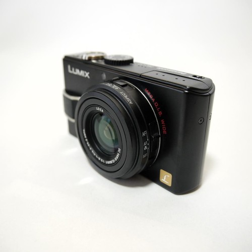 Panasonic LUMIX DMC-LX2 Black Compact Digital Camera 4x Zoom w/Box Accessories - Picture 2 of 8