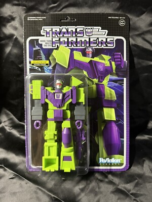 TRANSFORMERS THE MOVIE DECEPTICON DEVASTATOR SUPER7 ReAction Figure *BRAND NEW*
