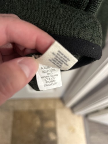 Magellan Outdoors Mens Size Large Fleece 1/4 Zip Jacket Pullover Green Excellent - Picture 8 of 8