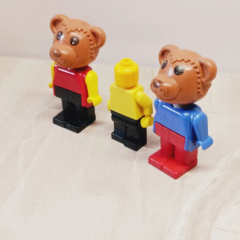 LEGO Osos Lote de 2 Osos Grandes Circo FABULAND Animales Europeos De Colección con Trabajos Foto 2 de 2