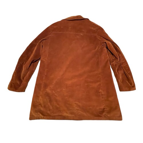 Vintage 70s Redwood Sportswear Coat Men 48 XT Tall Brown Corduroy Chore Rancher - Picture 5 of 13