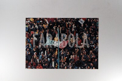 Foto vintage de archivio Fútbol Serie A 1997-98 As Roma, Fan Curva Sur