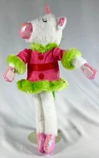 Inter American Products Llama Unicorn Ballerina Plush Stuffed Animal Doll EUC
