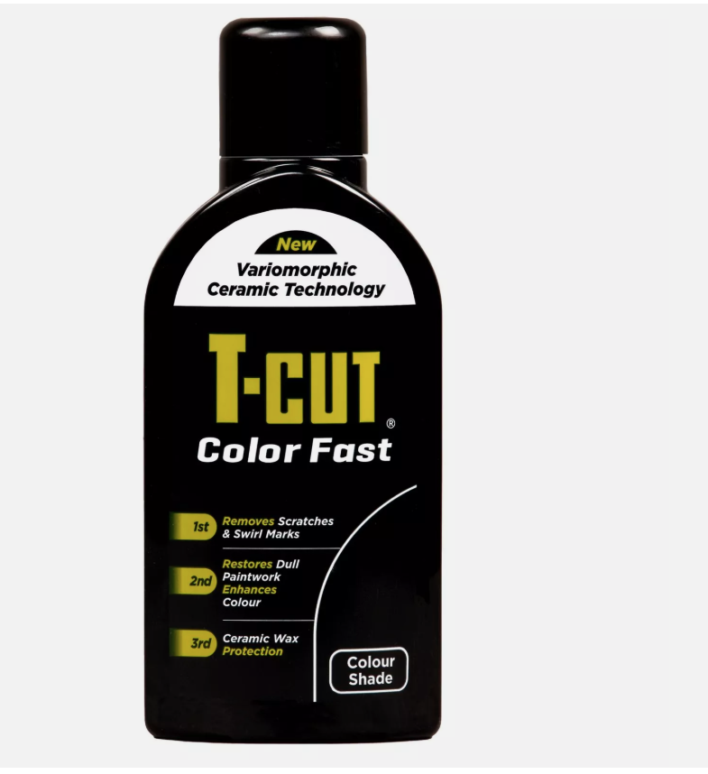 T-Cut Black Scratch Remover Color Fast Paintwork Restorer Car Polish - 500ml