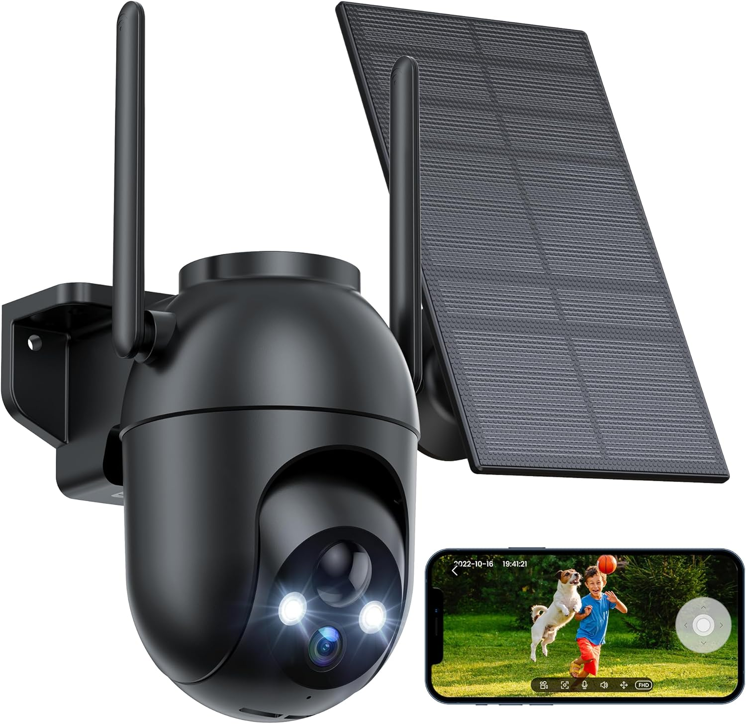 Security Cameras Wireless Outdoor: Solar Cameras for Home Security Battery Wifi