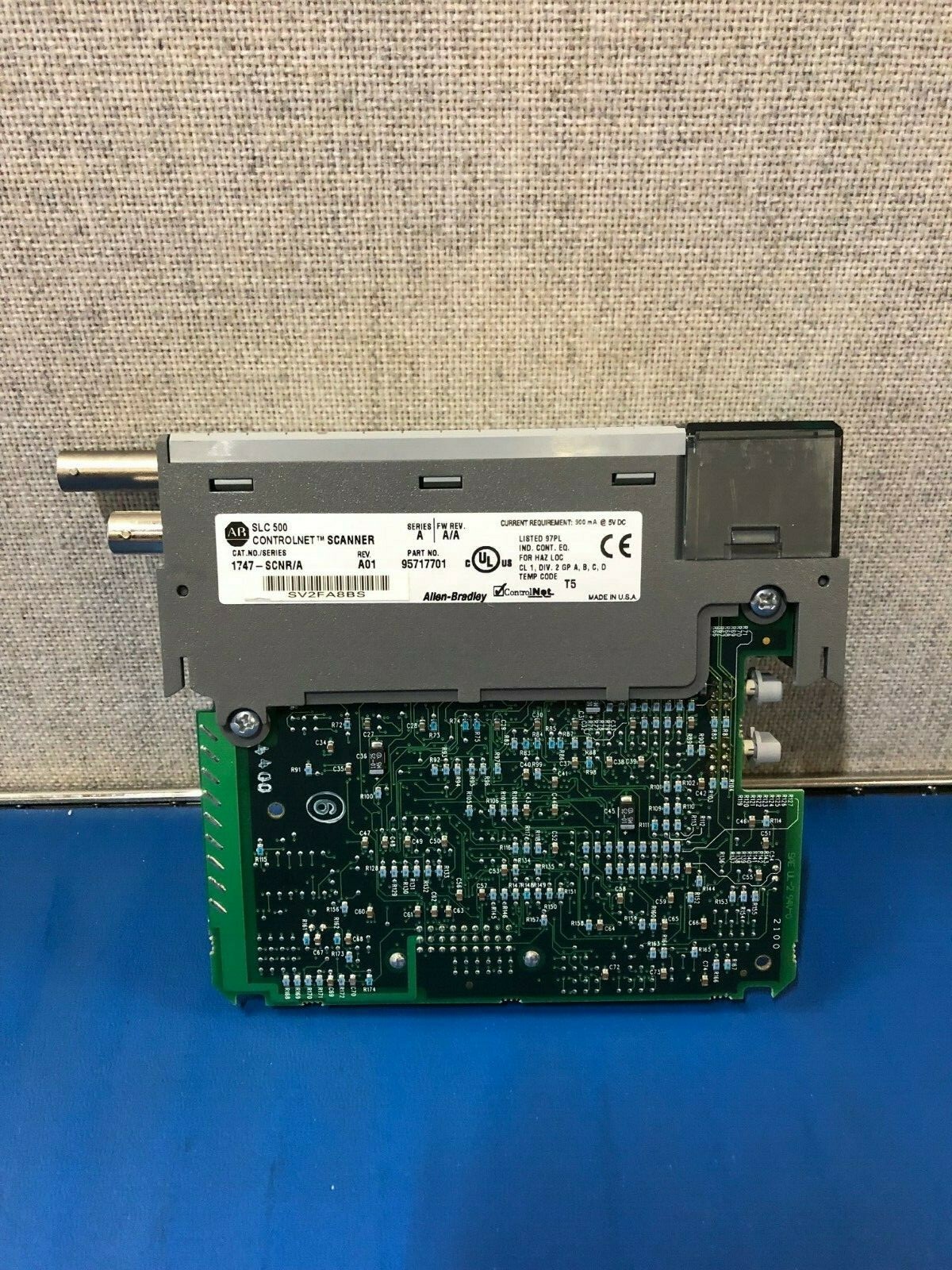 Allen-Bradley SLC 500 1747-SCNR/A Series A ControlNet Scanner | eBay