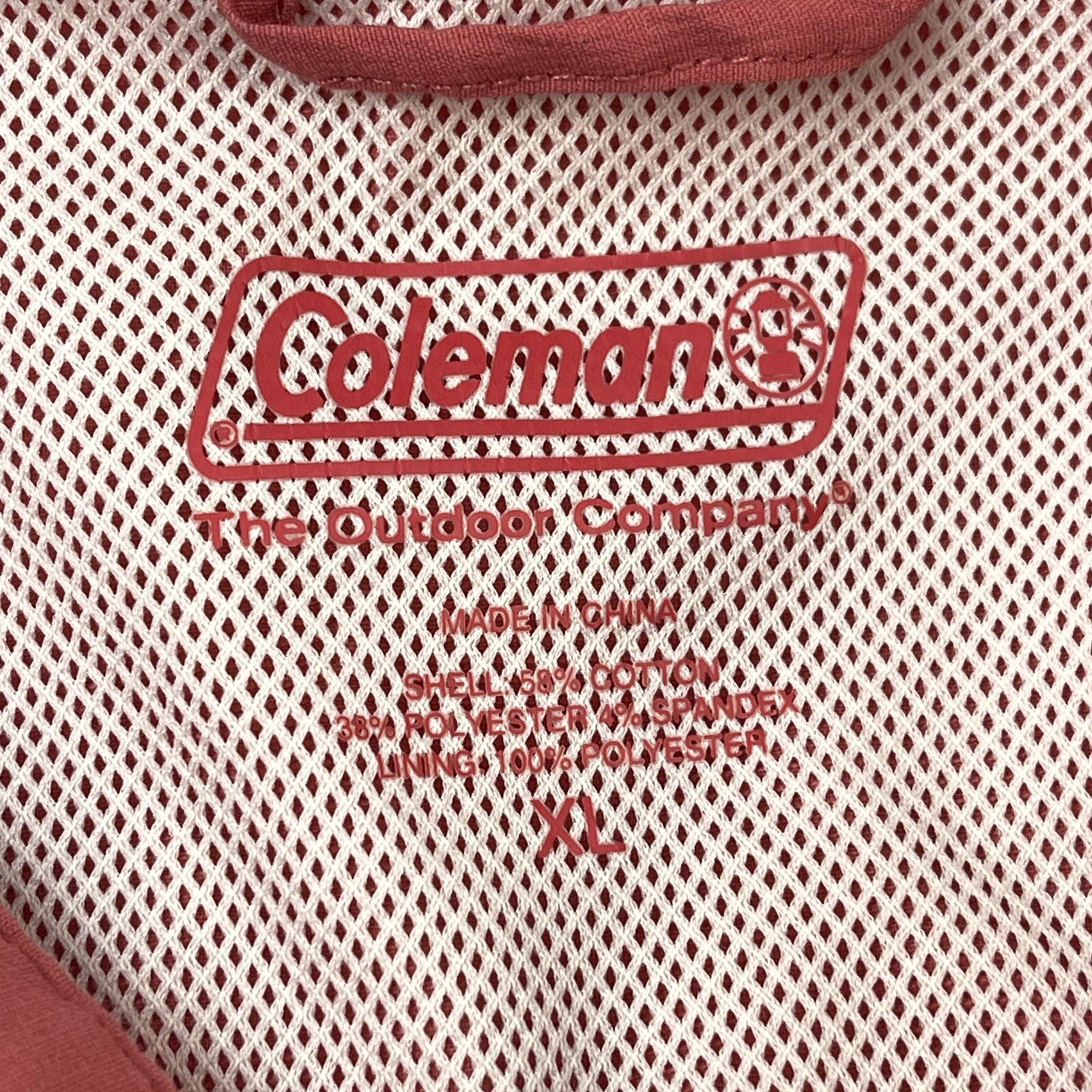 Coleman Outdoor Button Up Solid Vented Fishing St… - image 4