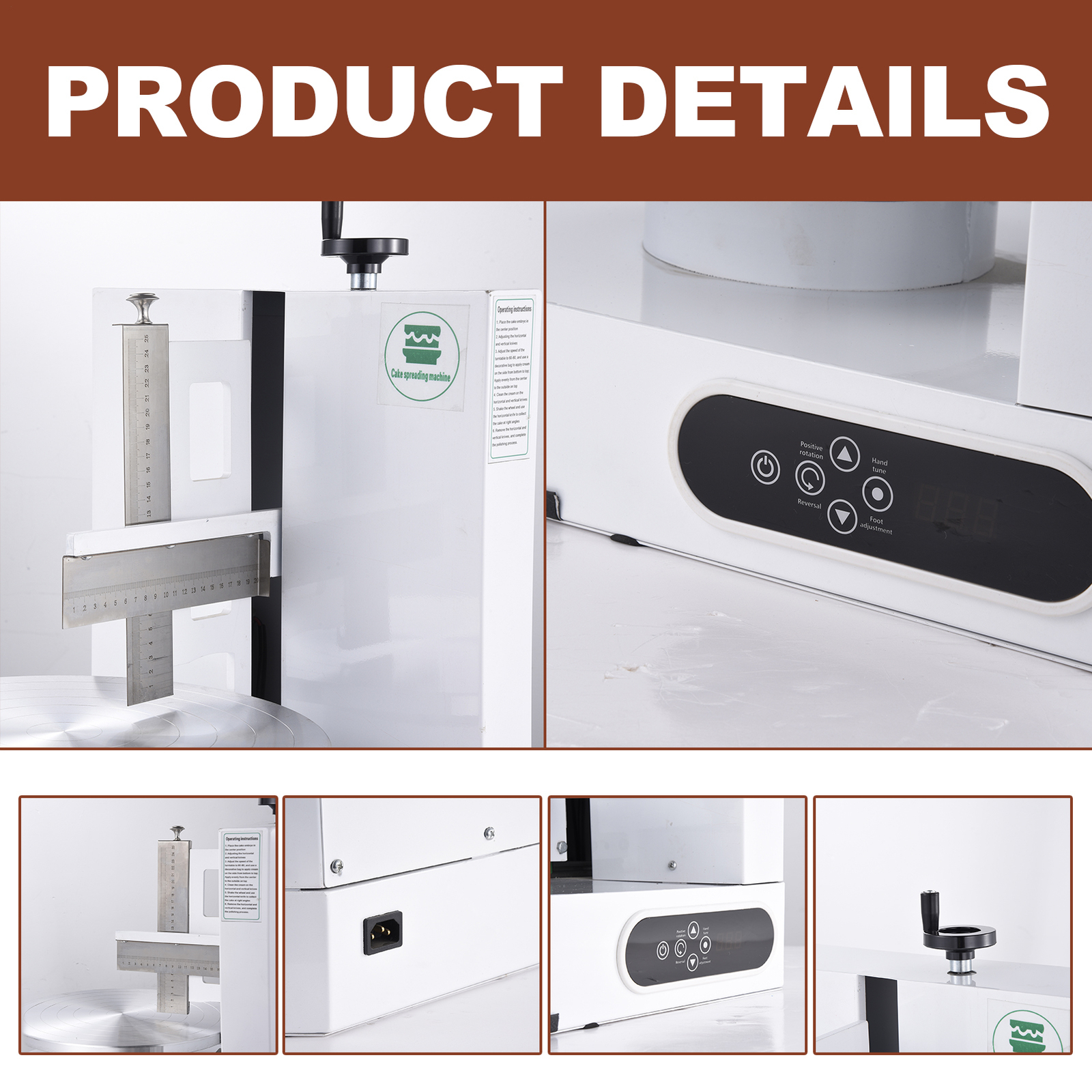 Icing Spatula Machine Cake Frosting Filling Spreader-