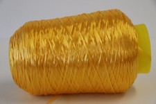 T08 1500m / 200g BAST ORANGEGOLD SEIDENGLANZ (7) VISKOSEBAST EDELBAST BASTELBAND
