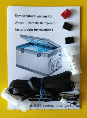 Sensor Thermistor For Waeco / Dometic CDF CFX series fridge . Termo Paste