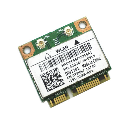 Dell YFHN7 DW1701 802.11bgn Wlan Wireless Mini PCI-E Card BCM94313HMGB+BLUETOOTH