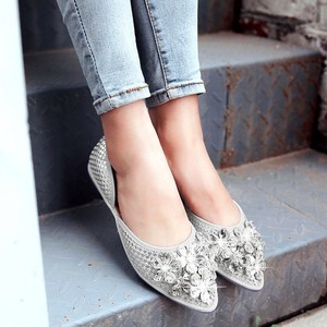 Glitter Lᄀᆵargent Mocassins Ballerines Chaussures Pour Doux Femmes Xwpwqx4SCP