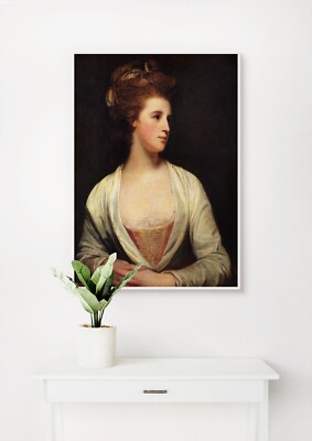 George Romney: Porträt einer Frau, angeblich Emily Bertie Pott. Giclée Museum