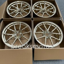 19" FORGED FROZEN GOLD WHEELS RIMS FOR MERCEDES BENZ CLS 63 CLASS C218 19x9/10.5