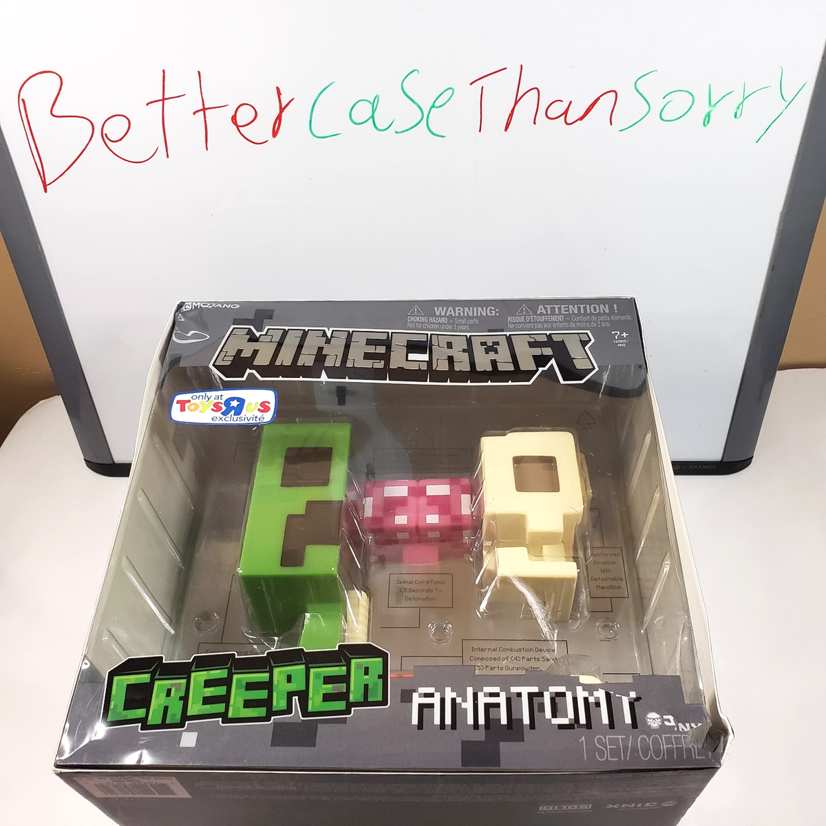Minecraft Creeper Anatomy Minecraft Creeper Anatomy Vinyl Figure Kit